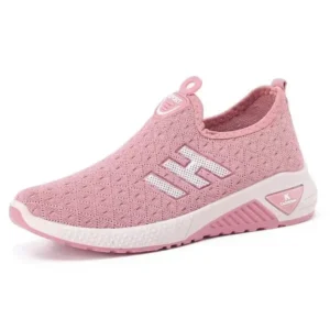 Techtreezone Women Fashion Fly Woven Breathable Casual Sneakers