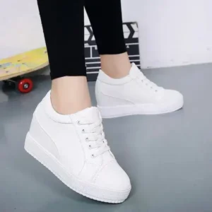 Techtreezone Women'S Fashion Platform Platform Sneakers