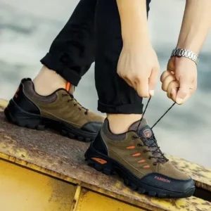 Techtreezone Men'S Casual Outdoor Non-Slip Hiking Sneakers