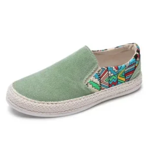 Techtreezone Men'S Fashion Espadrille Sole Canvas Shoes