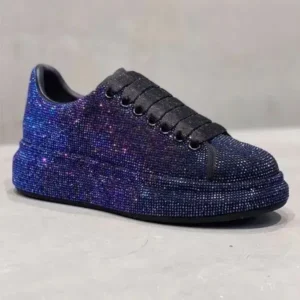 Techtreezone Night Star Rhinestone Platform Sneakers