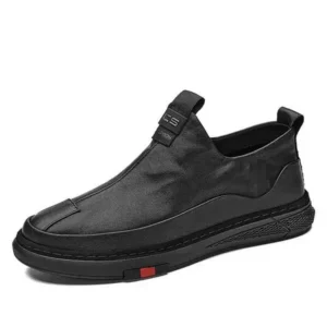 Techtreezone Men Fashion Non-Slip Pu Shoes