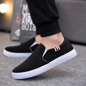 Techtreezone Men Casual Breathable Flat Canvas Shoes