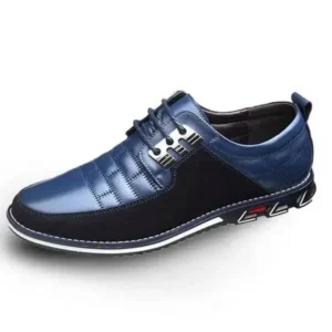 Techtreezone Men Casual Check Pu Shoes