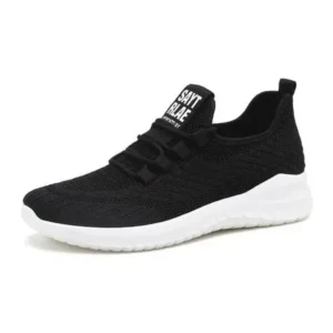 Techtreezone Men Fashion Lightweight Lace-Up Breathable Sneakers