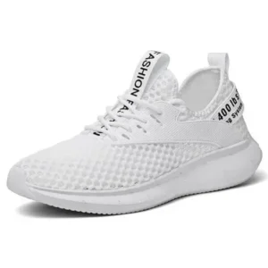 Techtreezone Men Fashion Mesh Hollow Breathable Sneakers