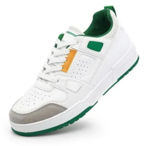 Techtreezone Men Casual Low Top Breathable Pu Sports Shoes