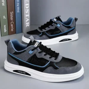 Techtreezone Men'S Fashion Hollow Mesh Breathable Sneakers