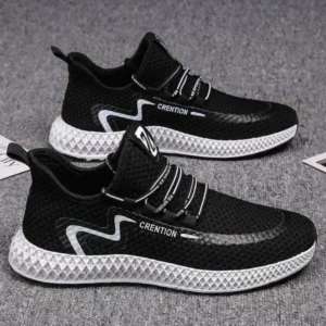 Techtreezone Men'S Casual Mesh Breathable Low Top Sneakers