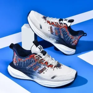 Techtreezone Men'S Fashion Shock-Absorbing Breathable Running Sneakers