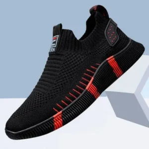 Techtreezone Men'S Fashion Color Matching Mesh Breathable Sneakers