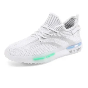 Techtreezone Men'S Fashion Jelly Sole Running Sneakers