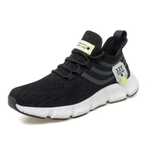 Techtreezone Men Fashion Breathable Color Block Lightweight Sneakers