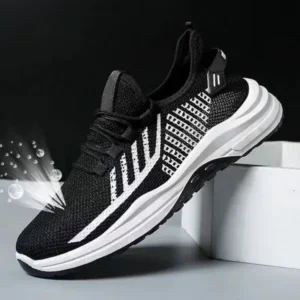 Techtreezone Men Casual Breathable Lightweight Running Sneakers