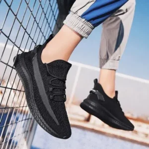 Techtreezone Men Casual Lightweight Breathable Mesh Sneakers