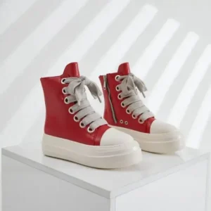 Techtreezone Women Personalized Plus Size Platform High Top Shoes