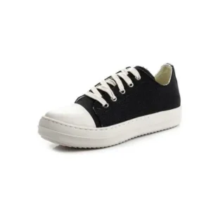 Techtreezone Women Fashion Casual Platform Canvas Low Top Shoes