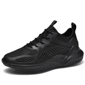 Techtreezone Men Fashion Breathable Mesh Thick Sole Plus Size Sneakers